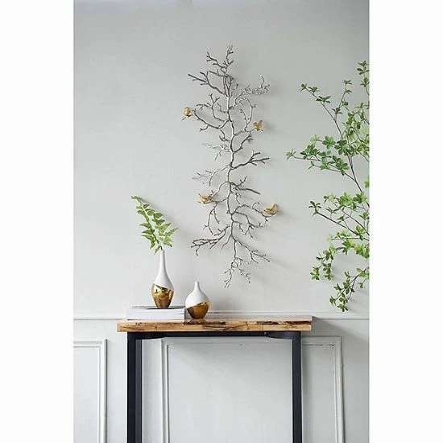 Home Decor * | A&B Home Atelier Metallic Wall Decor