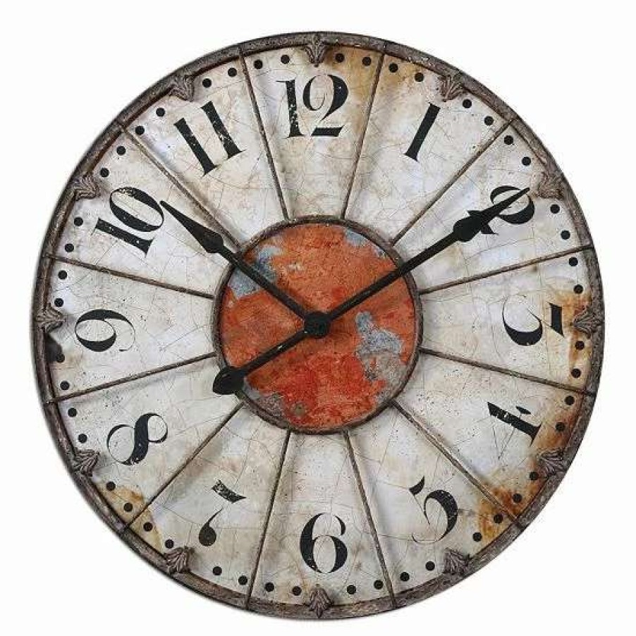 Home Decor * | Uttermost Ellsworth Wall Clock