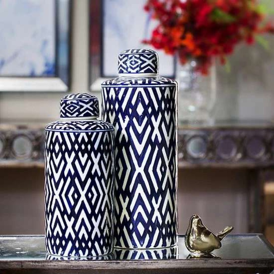 Home Decor * | A&B Home Carlyle Decorative Jar Table Decor