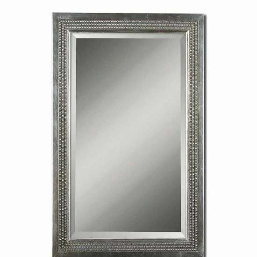 Home Decor * | Uttermost Triple Beaded Vanity Wall Mirror