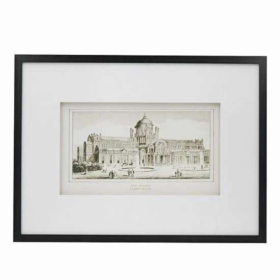 Home Decor * | A&B Home Smithsonian Framed Wall Art