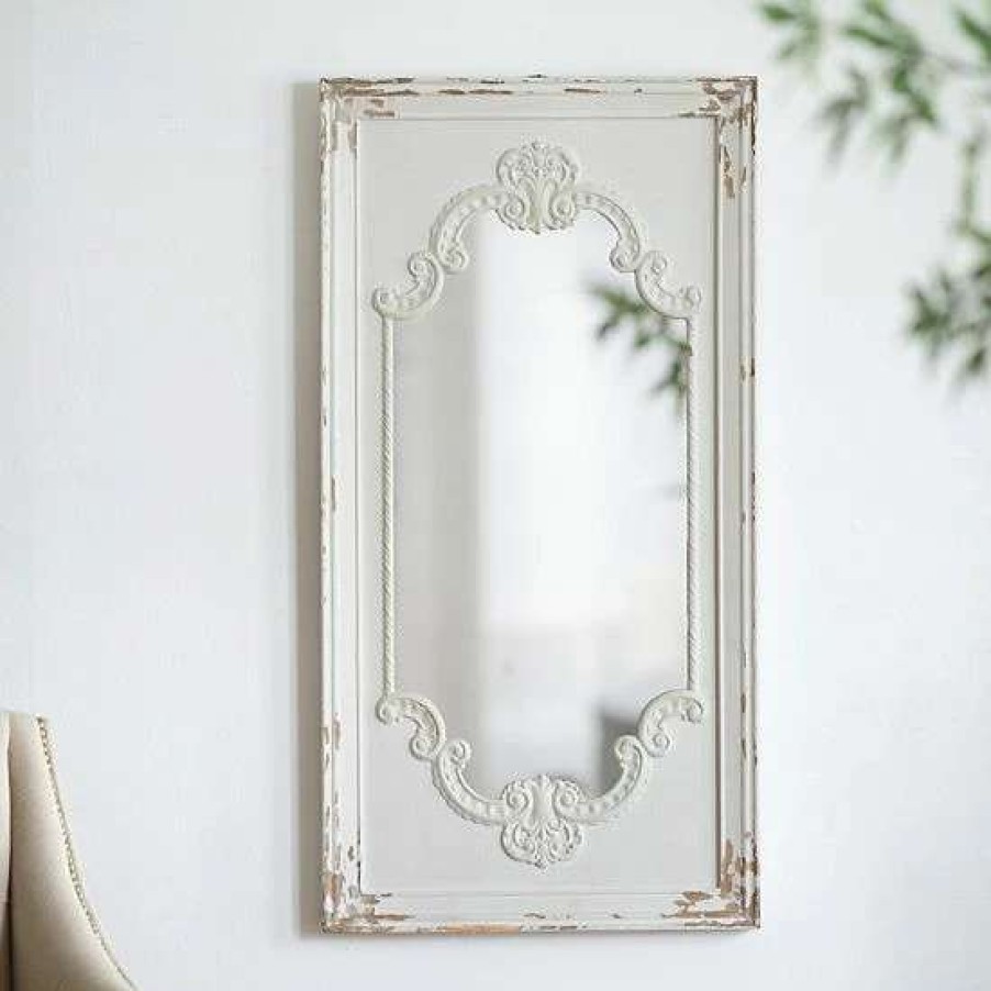 Home Decor * | A&B Home Alcott Antique Finish Wall Mirror