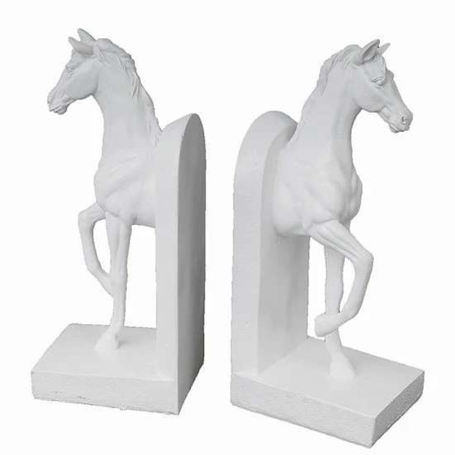 Home Decor * | A&B Home Trotting Horse 2-Piece Bookend Set