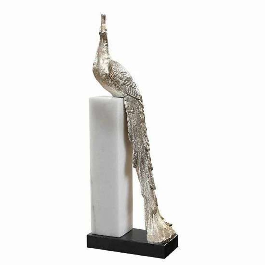 Home Decor * | Uttermost Overseer Peacock Sculpture