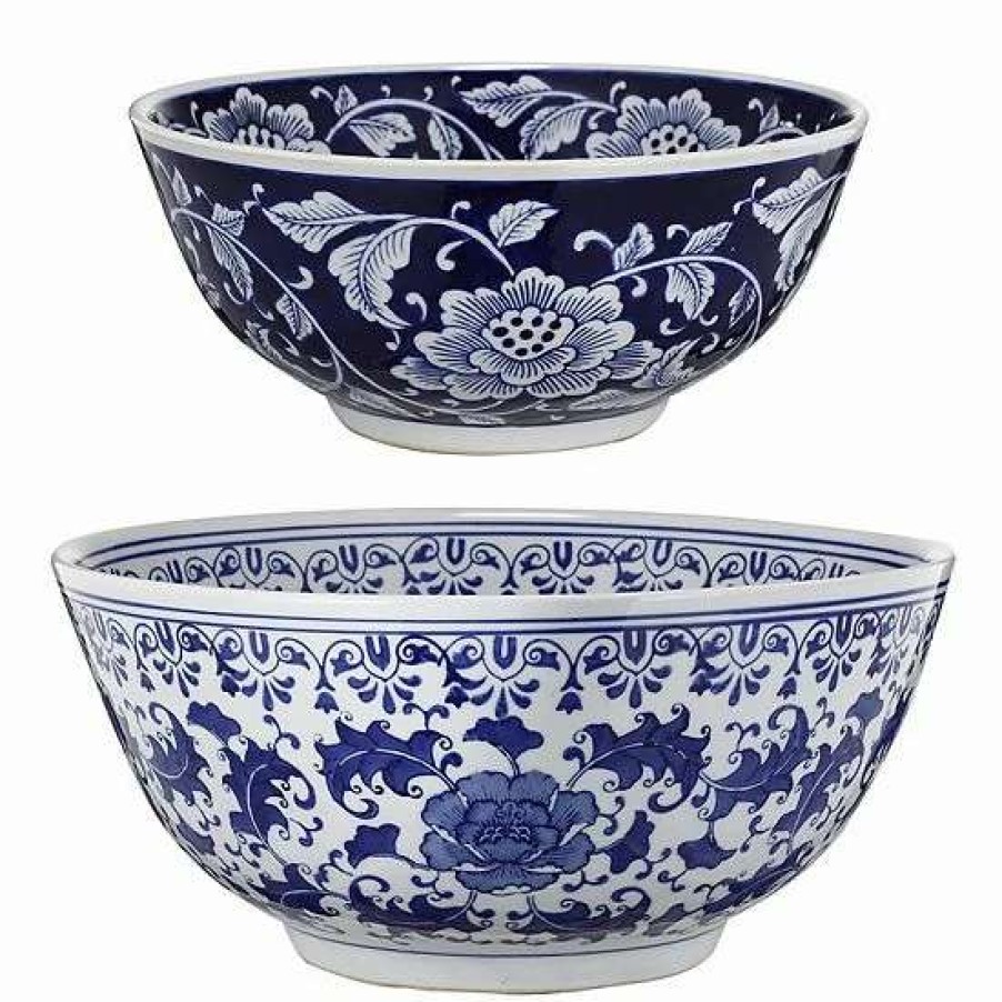 Home Decor * | A&B Home Aline Decorative Bowl 2-Piece Set