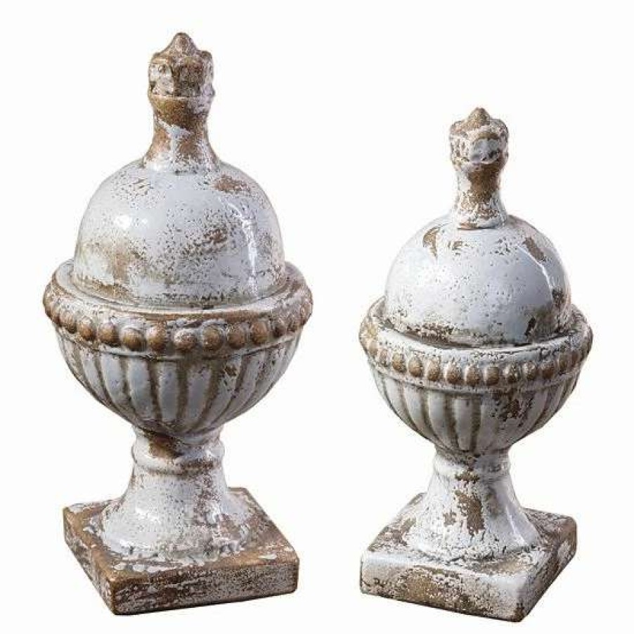 Home Decor * | Uttermost 2-Pc. Sini Finials Decor Set