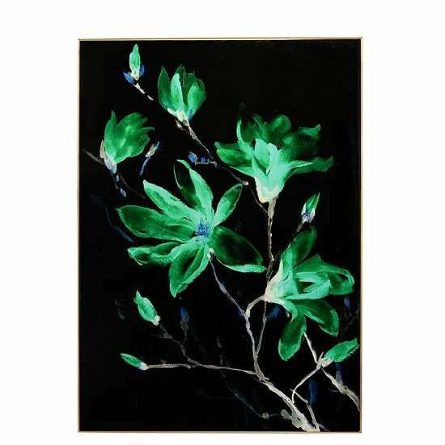 Home Decor * | A&B Home Green Vintage Glamour Wall Art