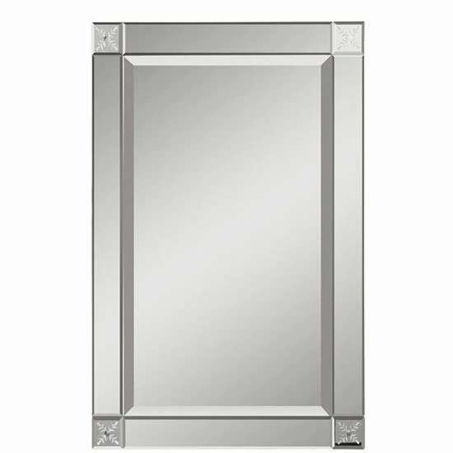 Home Decor * | Uttermost Emberlynn Frameless Wall Mirror