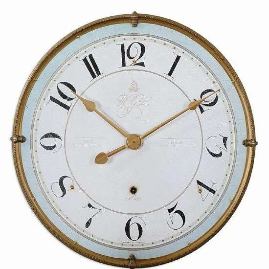 Home Decor * | Uttermost Torriana Wall Clock