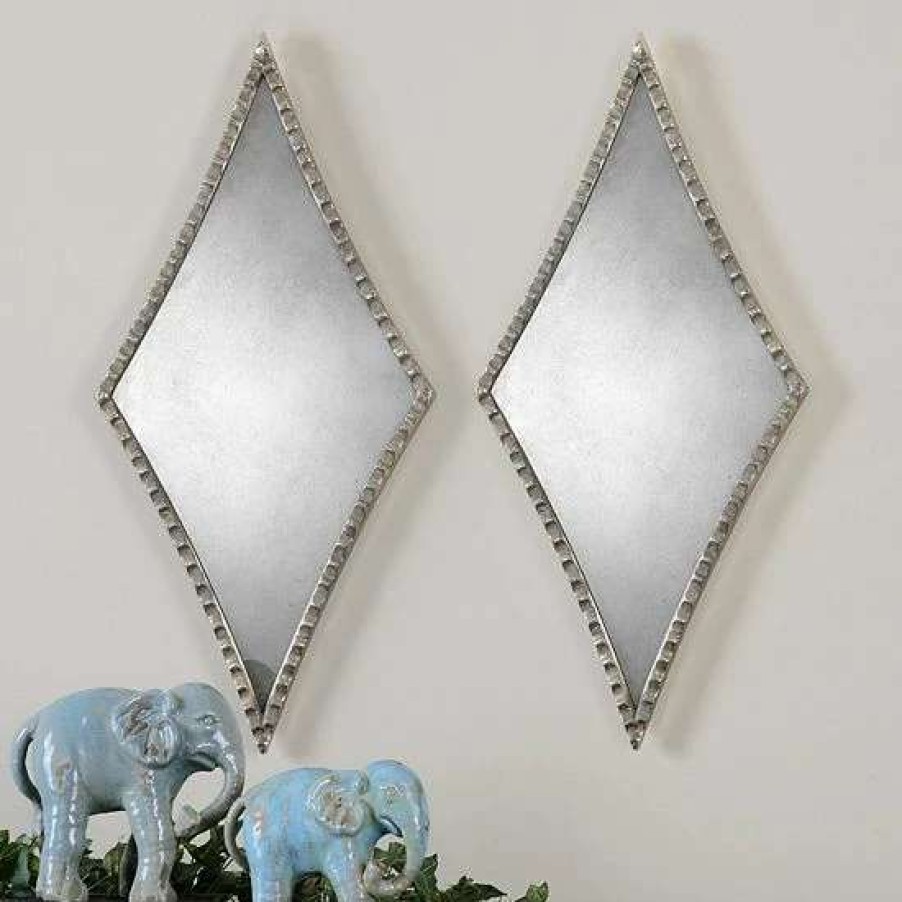 Home Decor * | Uttermost Gelston Geometric Wall Mirror