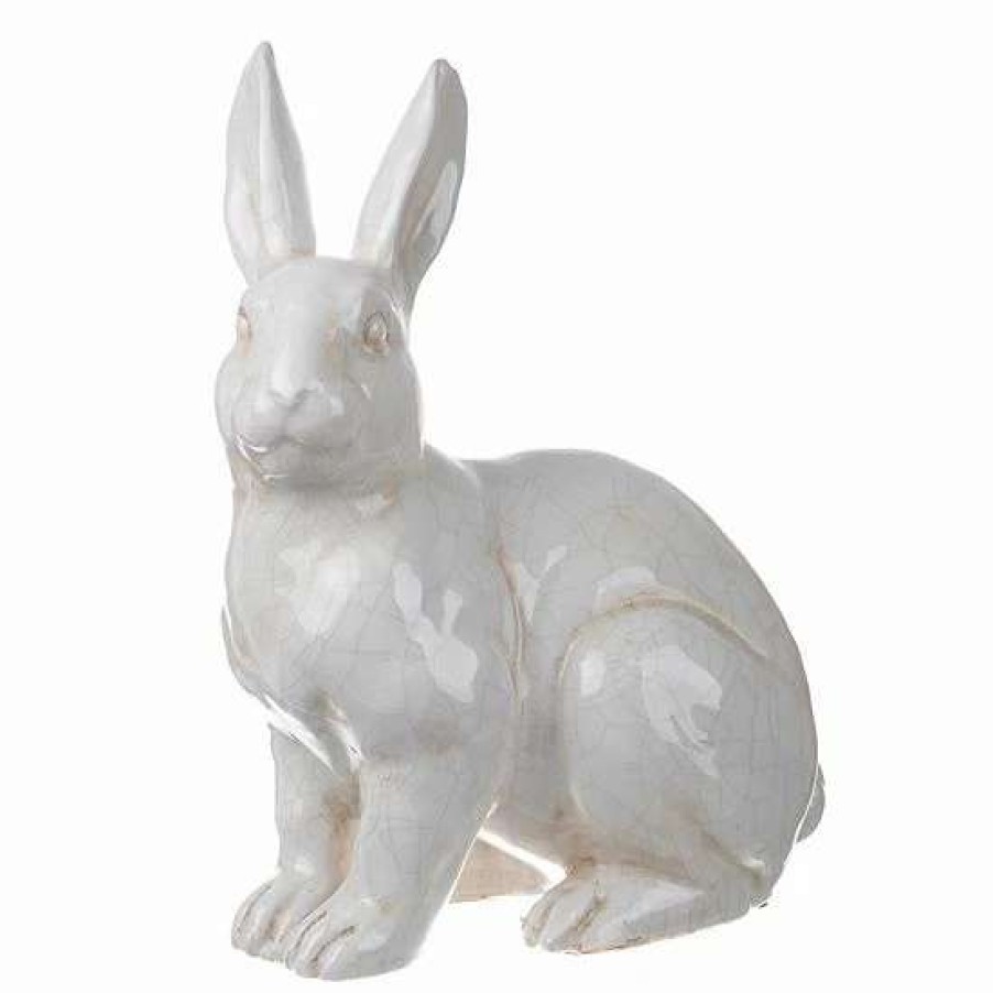 Home Decor * | A&B Home Hector Gazing Long-Eared Rabbit Statuette