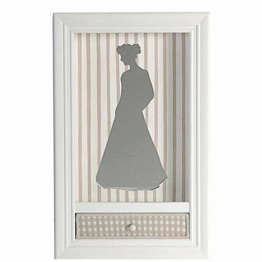 Home Decor * | A&B Home Silhouette Shadowbox Wall Decor