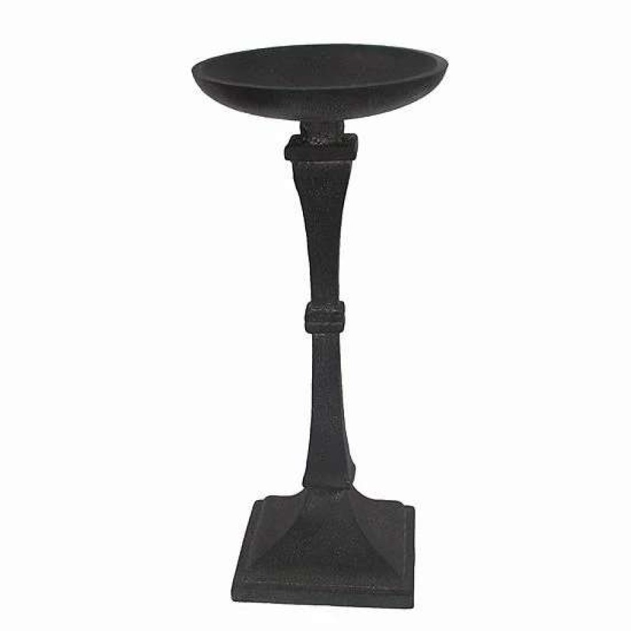 Home Decor * | A&B Home Fabius Black Candle Holder