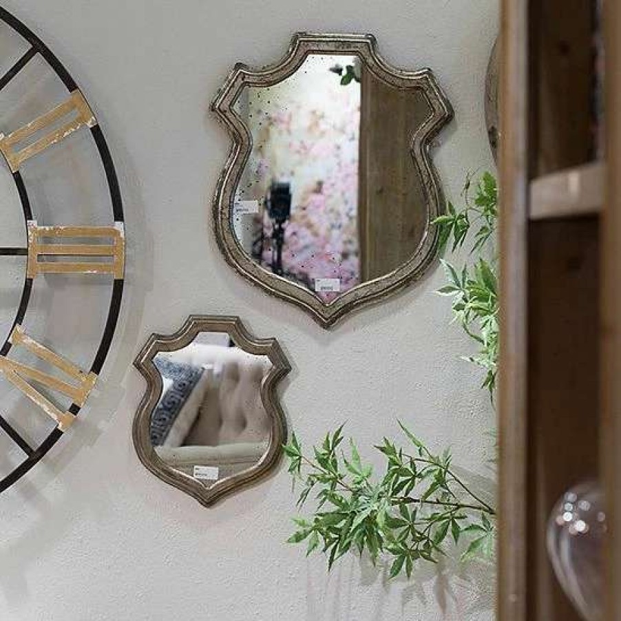 Home Decor * | A&B Home 20" Antique Wall Mirror