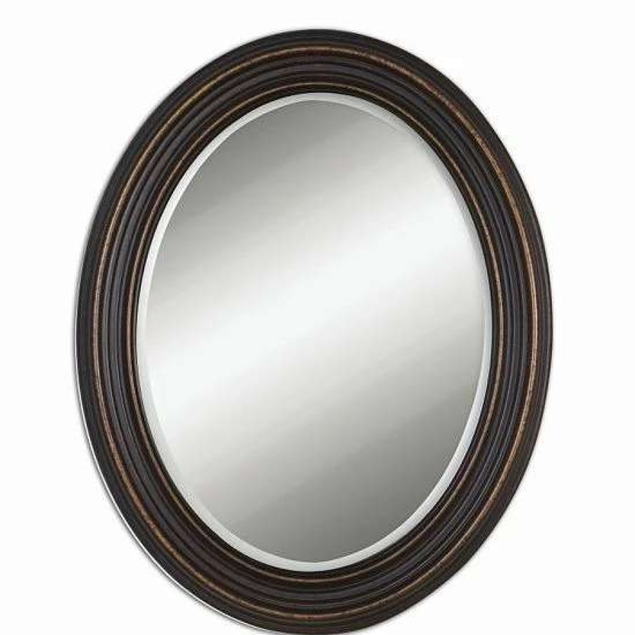 Home Decor * | Uttermost Ovesca Oval Wall Mirror