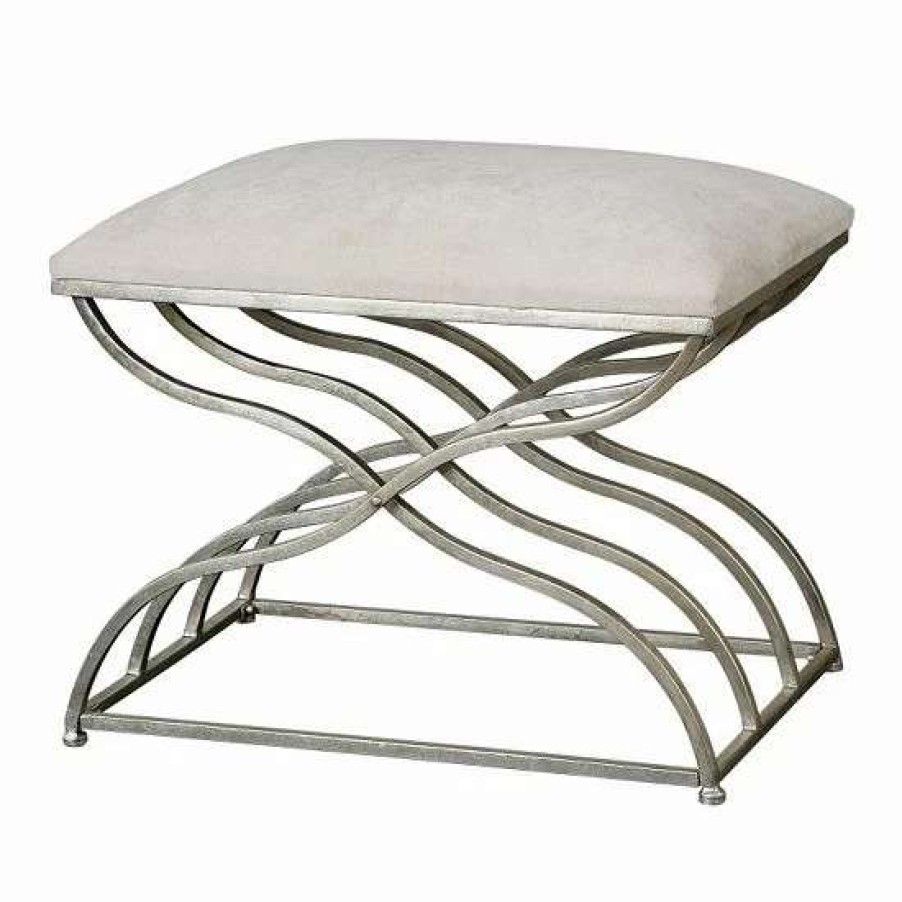 Furniture * | Uttermost Shea Bench