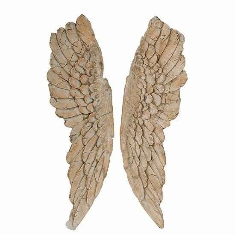 Home Decor * | A&B Home Soar Angel Wings Wall Decor 2-Piece Set