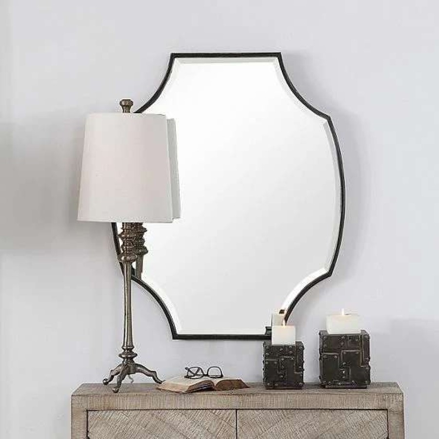 Home Decor * | Uttermost Ulalia Scalloped Wall Mirror