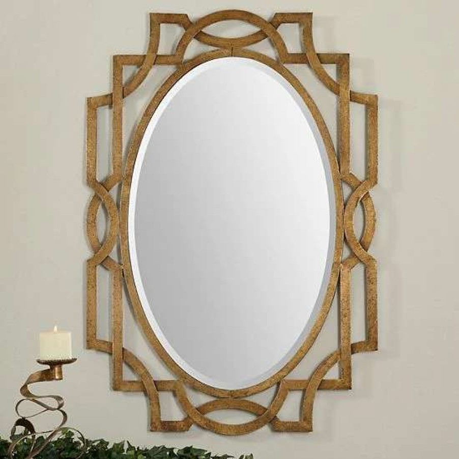 Home Decor * | Uttermost Margutta Beveled Wall Mirror