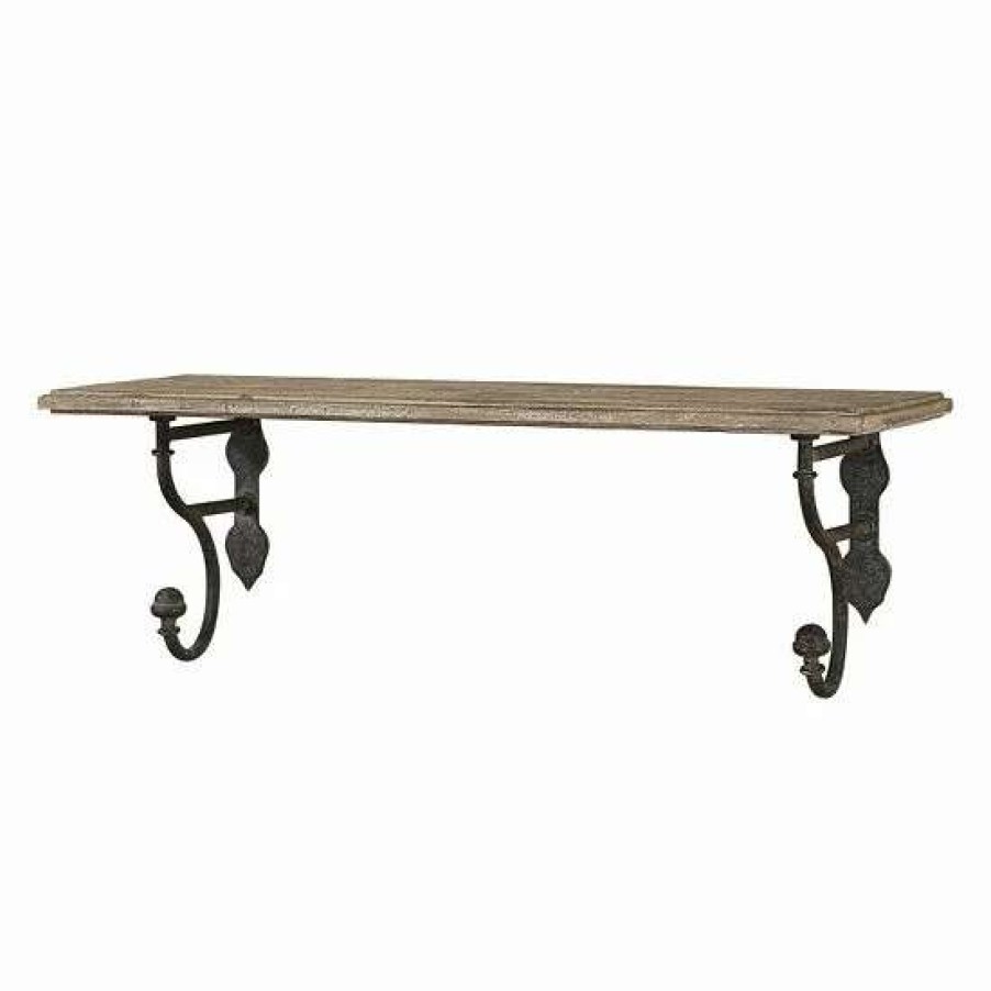 Home Decor * | Uttermost Gualdo Distressed Wood Shelf