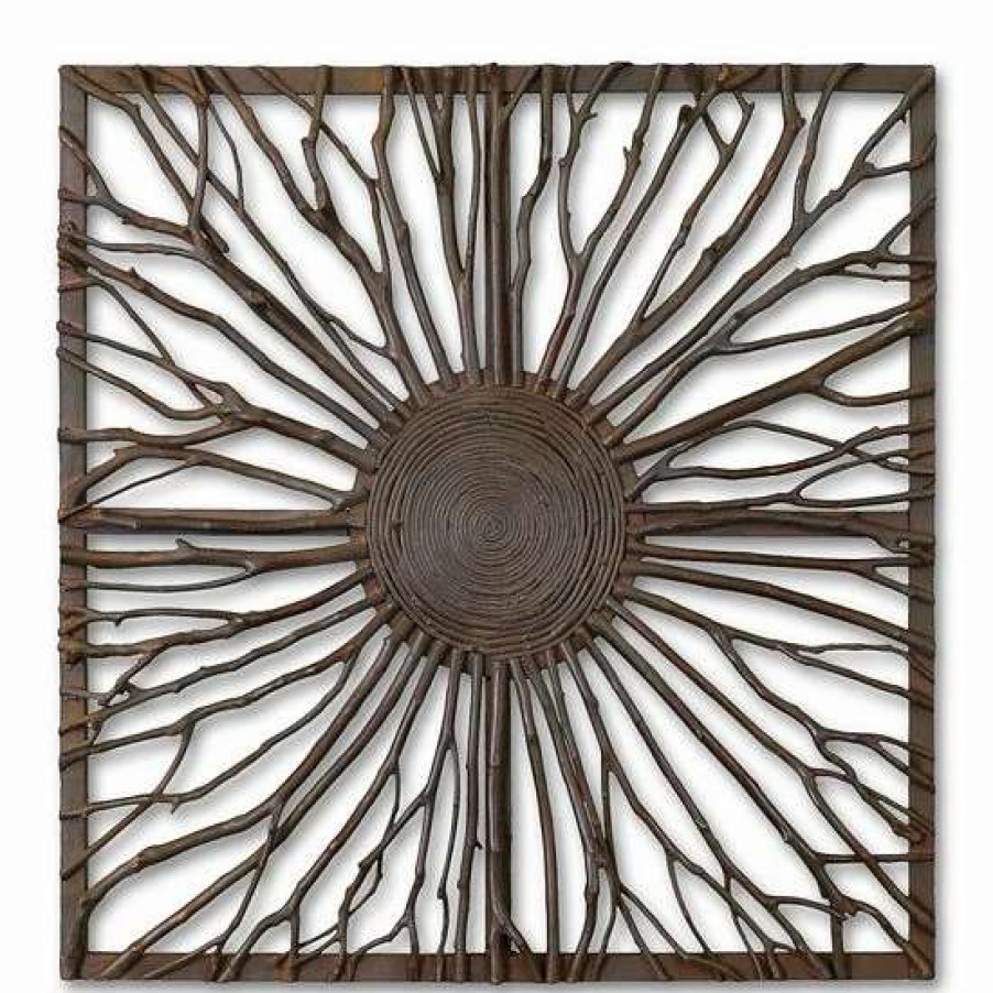 Home Decor * | Uttermost Josiah Square Wall Decor