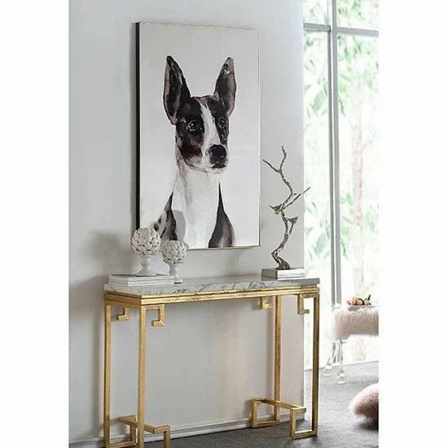 Home Decor * | A&B Home Terrier Black And White Wall Art