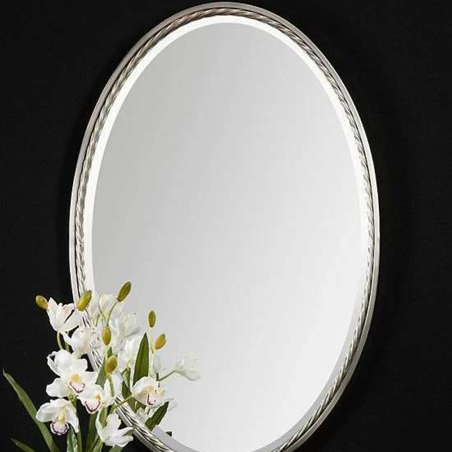 Home Decor * | Uttermost Casalina Oval Wall Mirror