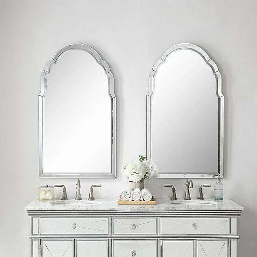 Home Decor * | Uttermost Brayden Frameless Wall Mirror