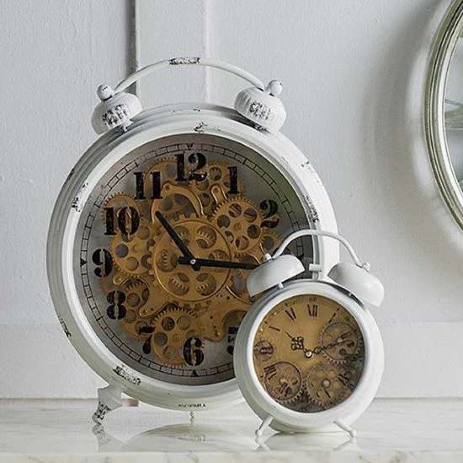 Home Decor * | A&B Home Classic Gears Clock Table Decor