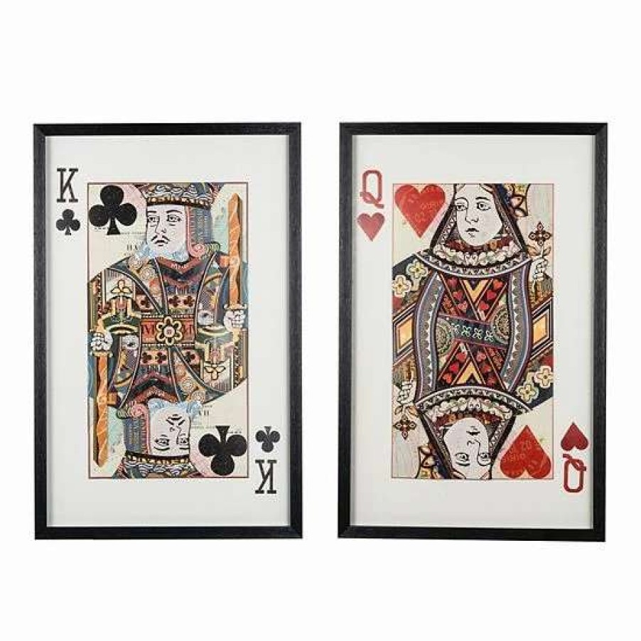 Home Decor * | A&B Home Royal Pair Wall Decor 2-Piece Set