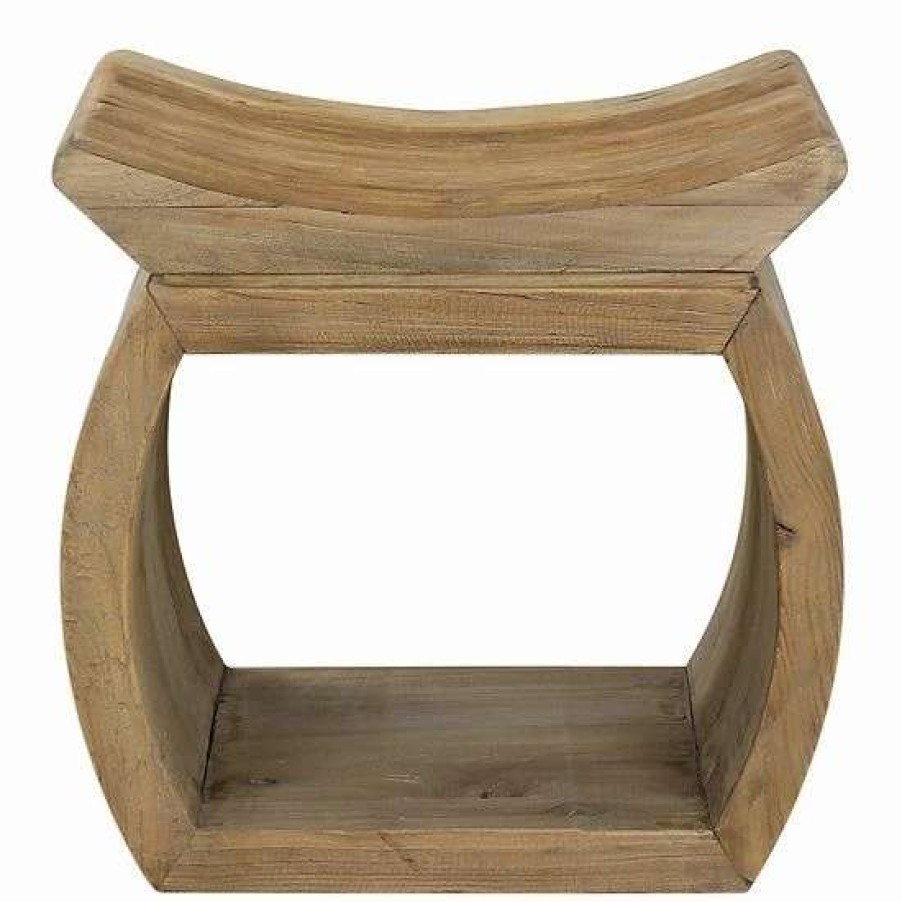 Furniture * | Uttermost Connor Accent Stool